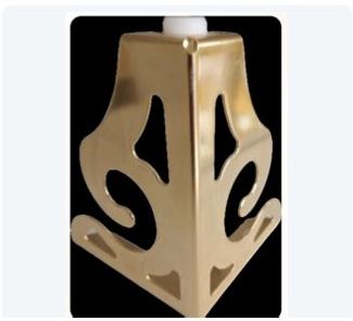 Gold flower sofa stand