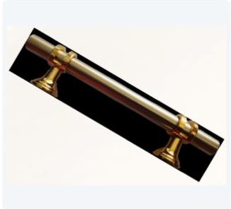 Gold and silver furniture handle
